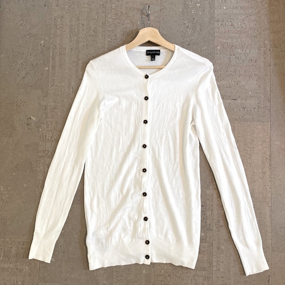 Long Tall Sally Crew Neck Cardigan - Picture 1 of 6